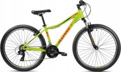 Romet Dviratis Romet Rambler R6.0 JR 2024 lemon-black-red-17" / M (Dydis: 17" / M)