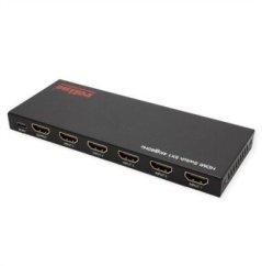 Roline Prepínač HDMI , 5x1, 4K 60 Hz, s obládaním
