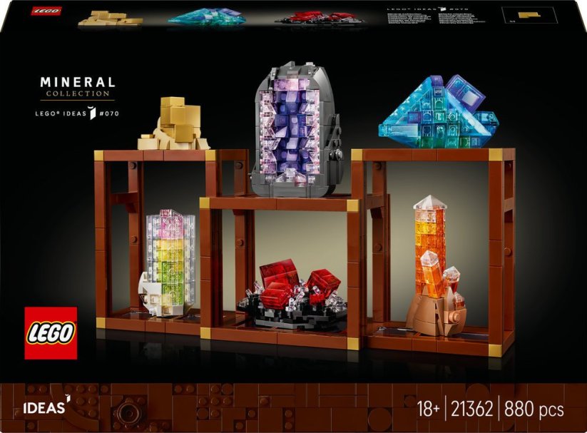 Lego Ideas (21362) BESTSELLER! Kolekcia minerálov