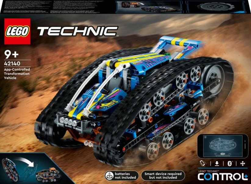 LEGO Technic Zmiennokształtny Odrážadlo sterowany przez aplikację (42140)