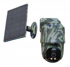 Technaxx Technaxx 4G PT Dome TX-290 with solar panel, IP security camera, Outdoor, Wired, Wall, Black, Green, Dome