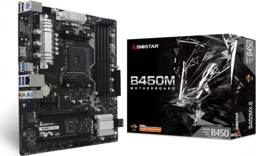 Biostar Płyta główna BIOSTAR B450MXS