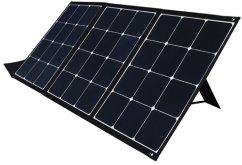 EXD Sulankstomas saulės įkroviklis 120W, 2xUSB, QC3.0, su adapteriais