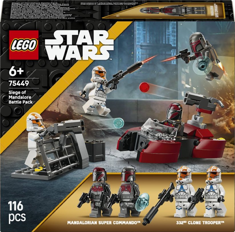 LEGO Star Wars Oblężenie Mandalory — Sada bitewny (75449)