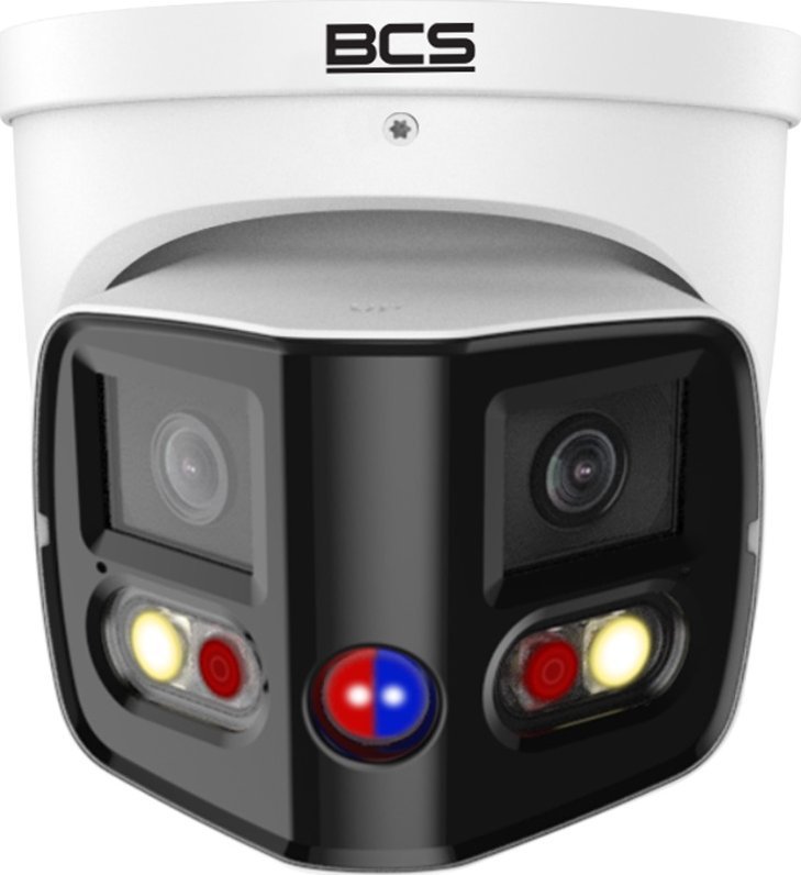 BCS Kamera IP kopułowa 8Mpx BCS-L-PEIP2X4FCR2L2-Ai1, NightColor, ADC, IR 25m, funkcje inteligentne