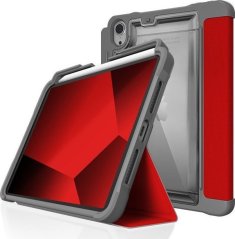 STM Etui STM Dux Plus Apple iPad mini 2021 (6. generacji) MIL-STD-810G Pencil charger (Red)