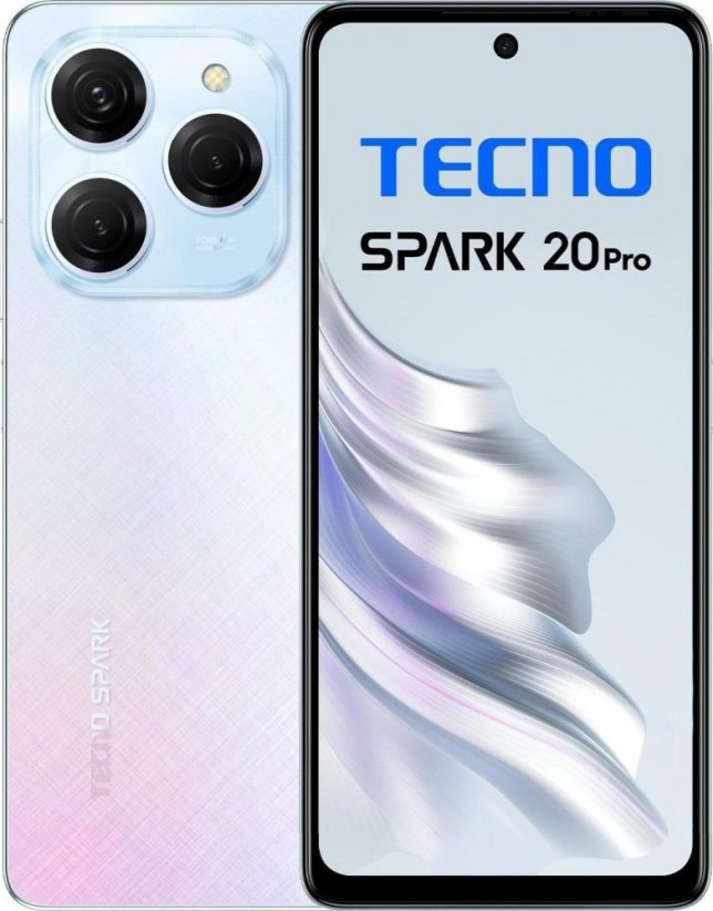 Tecno Spark 20 Pro 8/256GB Biely  (KJ6_256+8_FI)