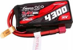 Gens Ace akumulátor Gens ace G-Tech 4300mAh 3S1P 11.4V 60C Lipo z konektorem T-plug
