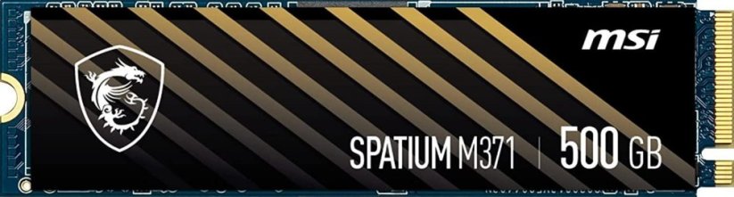 MSI Spatium M371 500GB M.2 2280 PCI-E x4 Gen3 NVMe (S78-440K160-P83)