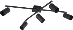 Trio RL lampa na strop Marley 57 x 22 cm stal matná Čierna