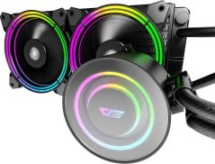 Darkflash TR240 RGB čierne