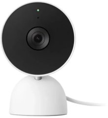 Google Google Nest Cam, IP security camera, Indoor, Wired, Desk/Wall, White, Bullet