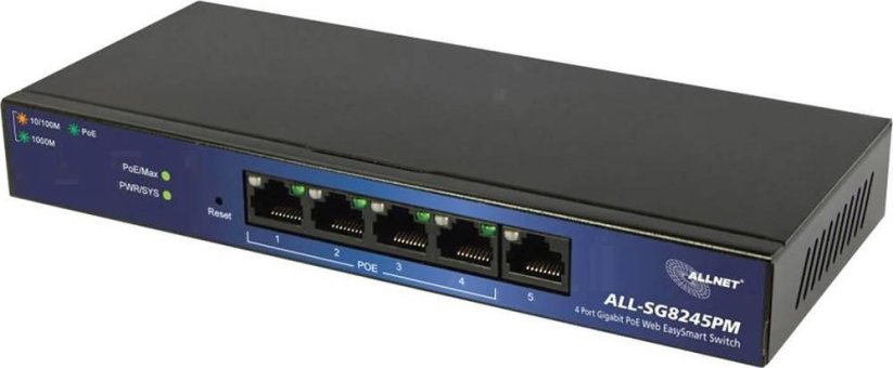 Allnet 5P ALLNET ALL-SG8245PM POE+ M