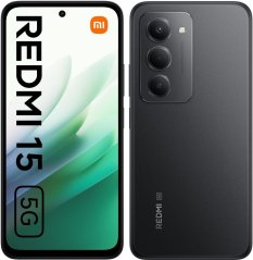 Xiaomi Redmi 15 5G 4/128GB Czarny  (68619)