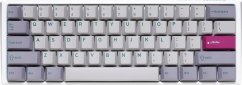 Ducky One 3 Mist Grey Mini Gaming Tastatur, RGB LED - MX-Blue