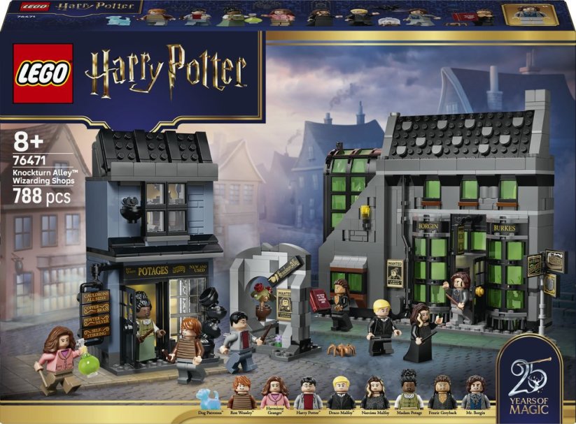 LEGO Harry Potter Magiczne sklepy na ulicy Śmiertelnego Nokturnu (76471)
