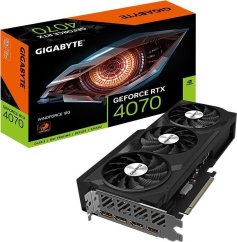 Gigabyte GIGABYTE GeForce RTX 4070 WINDFORCE 12G NVIDIA 12 GB GDDR6X