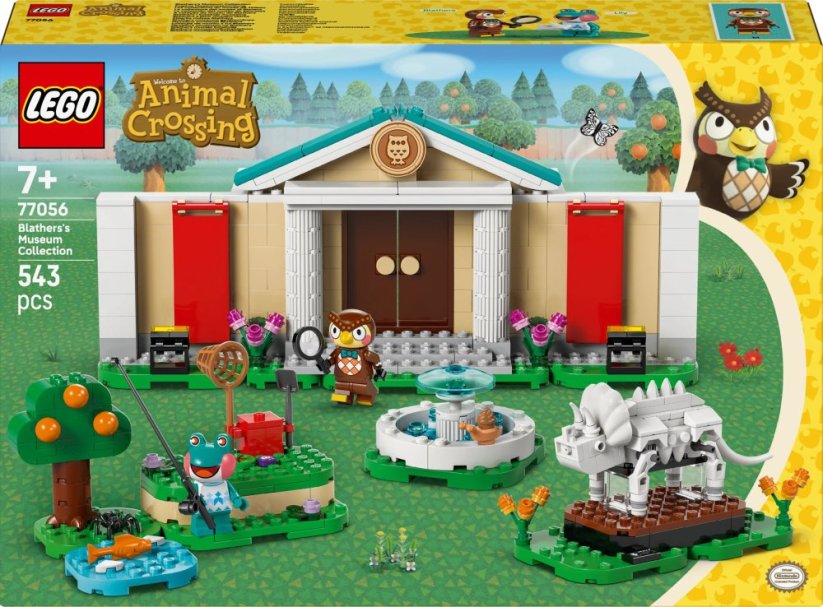 LEGO Animal Crossing Blathers a múzejná zbierka (77056)