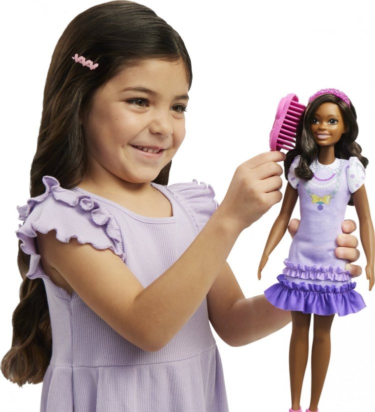 Mattel Barbie Moja Pierwsza Barbie Lalka + piesek HLL20