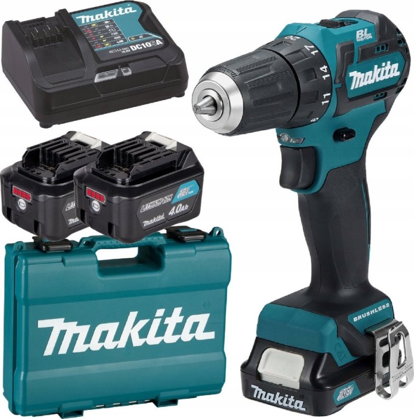 Makita DF332DSME 12 V 2 x akumulator 4 Ah