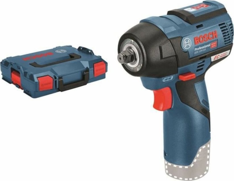 Bosch Bosch cordless impact wrench GDS 12V-115 Professional solo, 12Volt (blue / black, L-BOXX, without battery and charger)