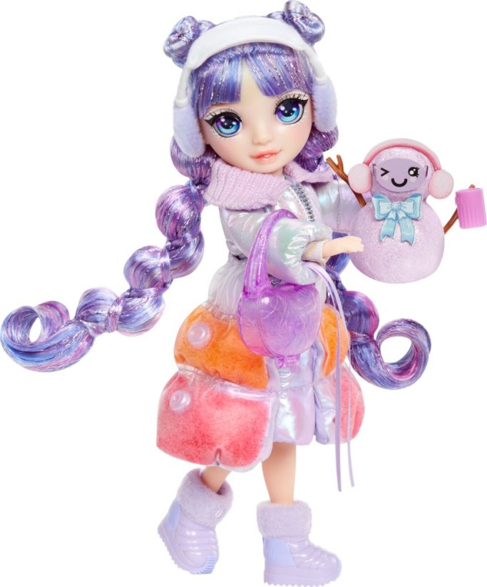 MGA Rainbow High Winter Wonderland - Violet (fioletowy)