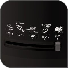 Tefal Tefal Simply One FF1608, 2.1 L, 1.2 kg, 2.1 L, China, Single, Black