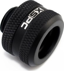 XSPC XSPC Anschluss G1/4" auf 14mm Hardtube, schwarz matt - 8 Stück
