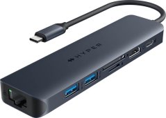 HyperDrive Koncentrator HyperDrive Next 7-Port USB-C Hub HDMI/4K60Hz/SD/RJ45/100W PD Pas-trought