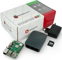 Raspberry Pi Sada Raspberry Pi 3B+ WiFi + 32GB microSD + oficjalne Príslušenstvo}
