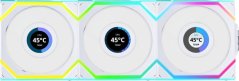 Lian Li UNI FAN SL Wireless LCD 120 Reverse Blade 3-pack Biely (12RSLLCD1W3W)
