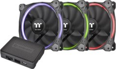 Thermaltake Riing 14 RGB 3-pack + Hub (CL-F051-PL14SW-A)