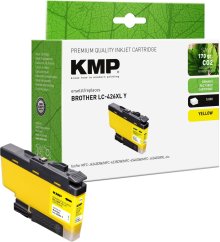 KMP Patrone Brother LC426XLY yellow 5000 stron remanufactured