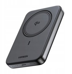 Ugreen Powerbank magnetický 10000mAh UGREEN PB763 Qi2 USB-C 20W (Čierny)
