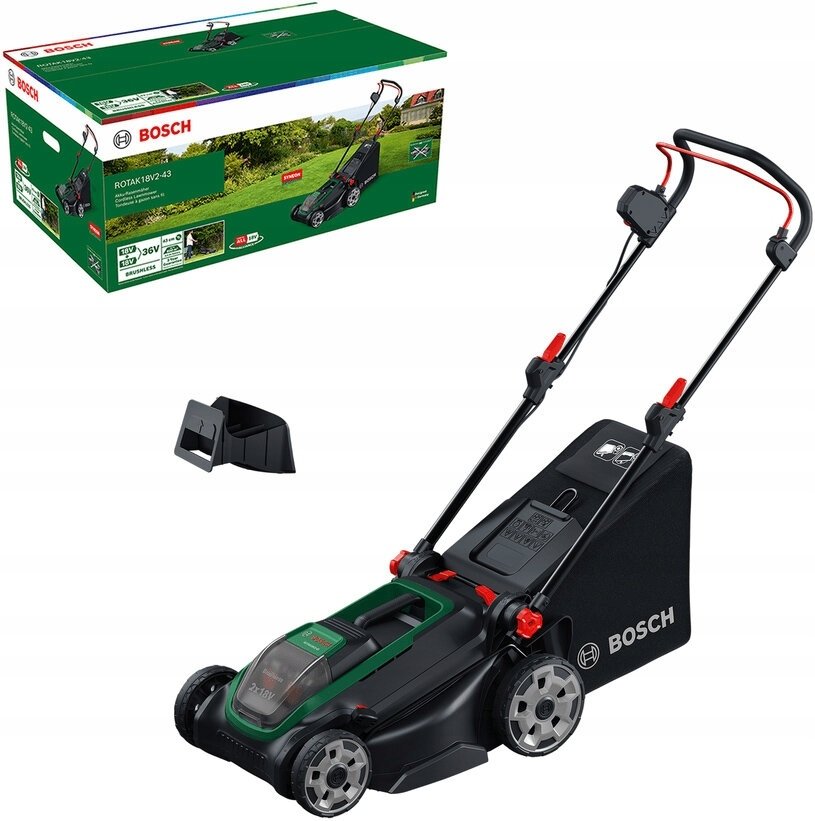 Bosch Bosch   Rotak 18V-43 solo cordless lawn mower