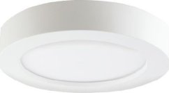 Orno CITY LED 24W, oprawa downlight, natynkowa, okrągła, 1900lm, 3000K, Biela, wbudowany zasilacz LED,AD-OD-6074WLX3