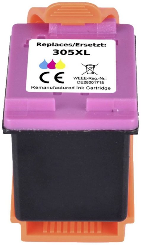 Renkforce Cyan, Magenta, Yellow, 5 ml, 1 pc (s), 200 pages, Single pack (RF-5633220)