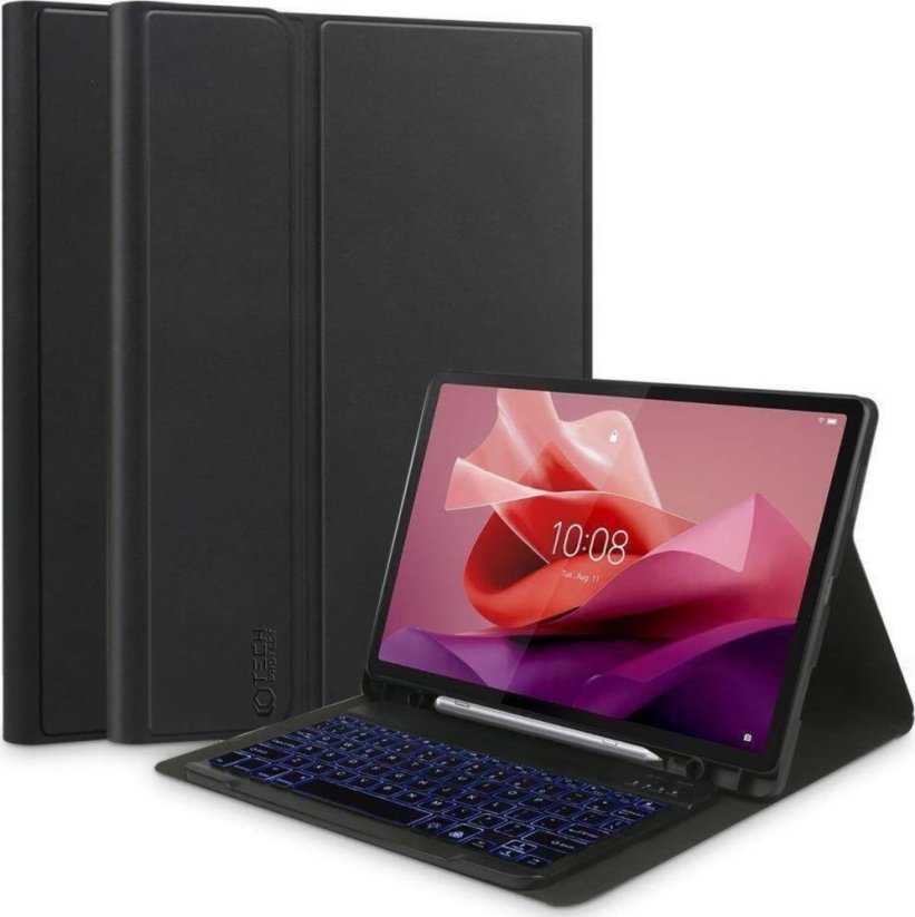 Tech-Protect Etui LENOVO TAB P12 12.7 Tech-Protect SC Pen + Keyboard čierne