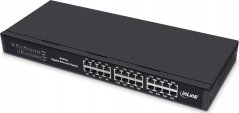 InLine InLine® Gigabit Network Switch 24-Port, 1Gb/s, 19" 1U, metal, fanless