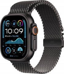 Apple Apple Watch Ultra 2 OLED 49 mm Cyfrowy 410 x 502 px Ekran dotykowy 4G Čierny Wi-Fi GPS