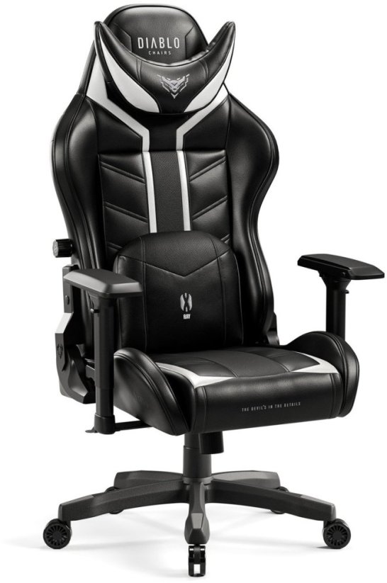 Diablo Chairs X-Ray 2.0 Small Size Čierny i Biely