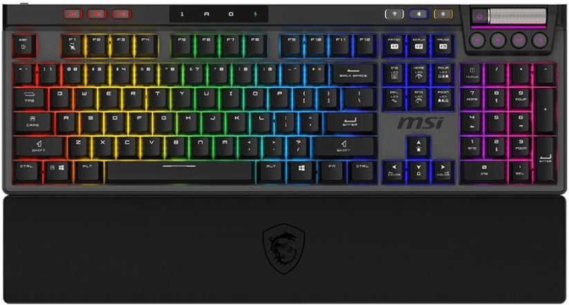 MSI KEYBOARD GAMING BLACK US/STRIKE PRO W SILENT US MSI