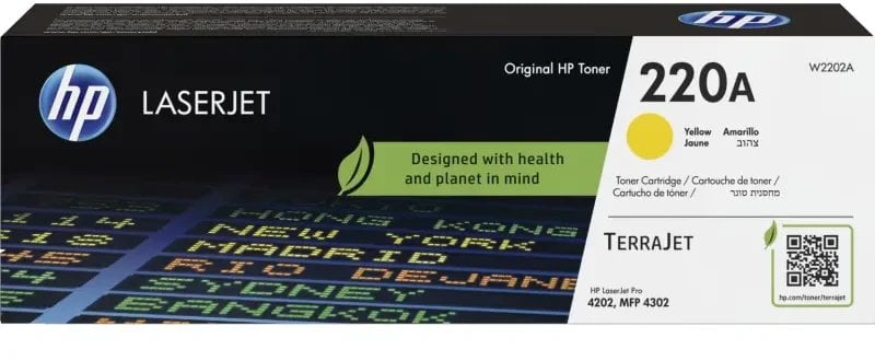HP HP 220A Geltona Original LaserJet Toneris Cartridge