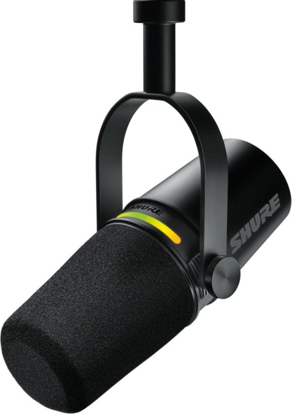 Shure Shure MV7+-K - Mikrofon lektorski/wokalny ze złączem XLR/USB-C Čierny