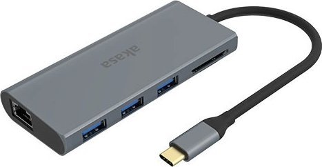 Akasa Akasa USB Typ C Dock - silber