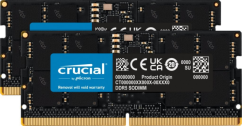 Crucial SODIMM, DDR5, 32 GB, 5600 MHz, CL46 (CT2K16G56C46S5)