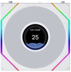 Lian Li Uni Fan TL LCD Flex Wireless ARGB PWM 120mm White (G9F.12TLLCD1F1W.00)