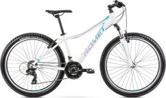 Romet Bicykel Romet Jolene 6.1 26 L 19" biało-zielono-Fialový