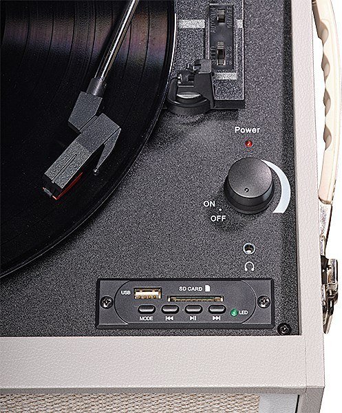 Denver Gramofon retro na Nôžkach Denver VPR-250 z radiem FM, BT i USB
