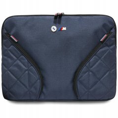 BMW Taška BMW Nylon Pockets&Metal Logo Sleeve 16" Modrý